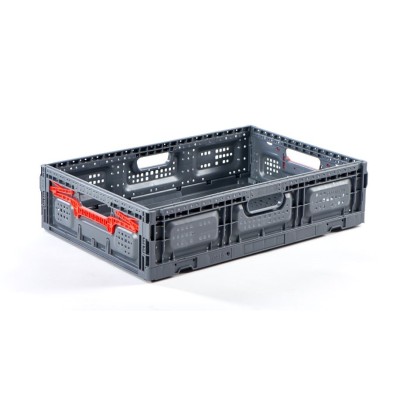 CAJA PLEGABLE REJILLADA, 600 x 400 x 150 mm.